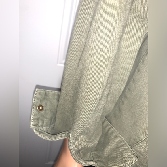 Ashley Outerwear hooded Army Jacket with patches XL - Picture 9 of 11